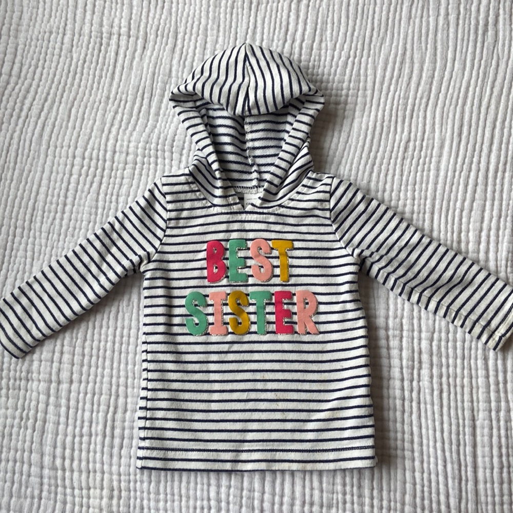 Best Sister 18 month Carter’s Hoodie